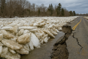 a dramatic winter sc