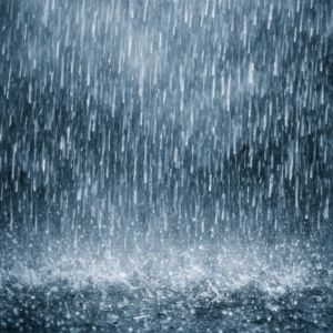 heavy rain